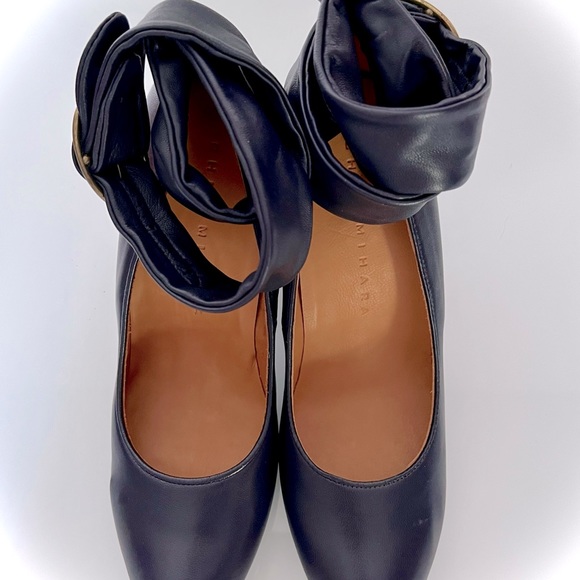 NIB CHIE MIHARA CM.JAY Maryjane Heels in Eggplant Sz EU 39 / 8.5 - Picture 2 of 5